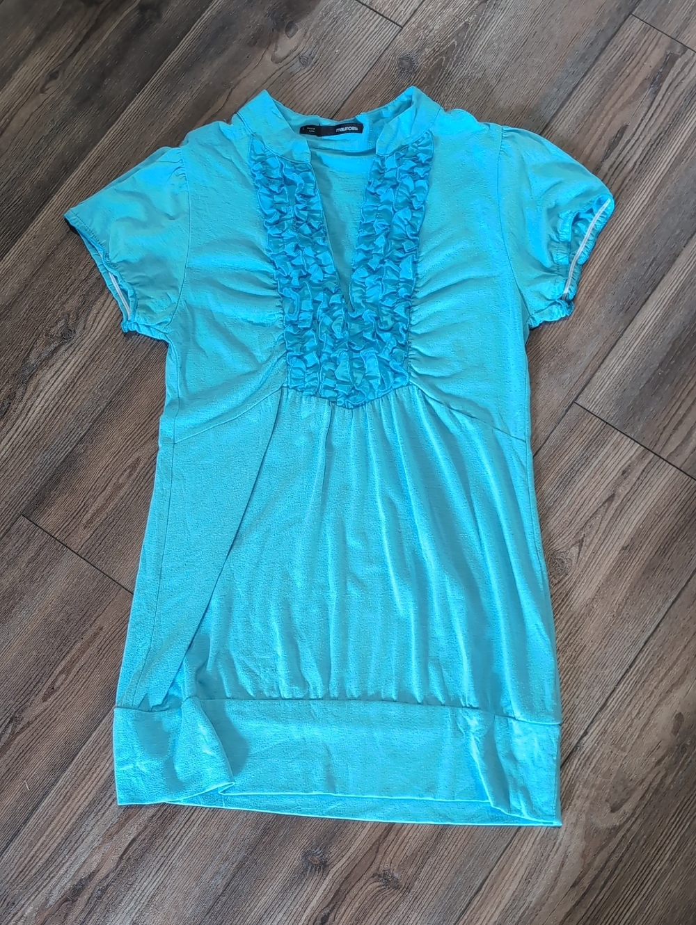 Maurice's Blue Blouse Small